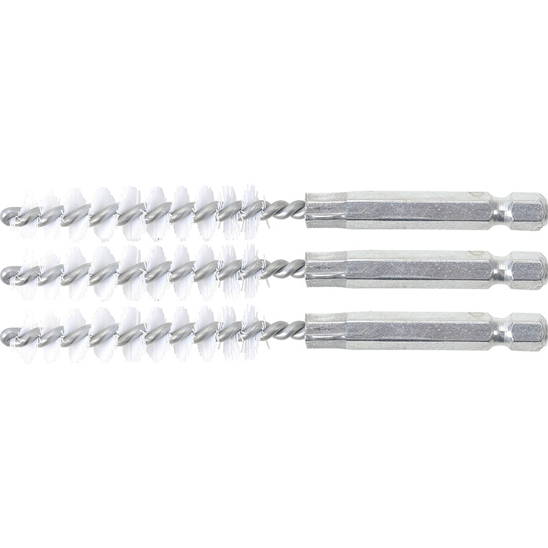 Set 3 perii rotative Ø10mm, fir nylon