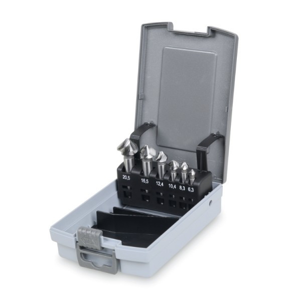 Set 6 freze zencuire, cu trei fete spiralate asimetrice, 426A/SP6
