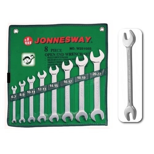Set 8 chei fixe Jonnesway 6-22 mm