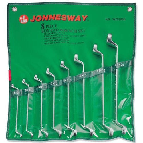 Set 8 chei inelare Jonnesway 6-22 mm