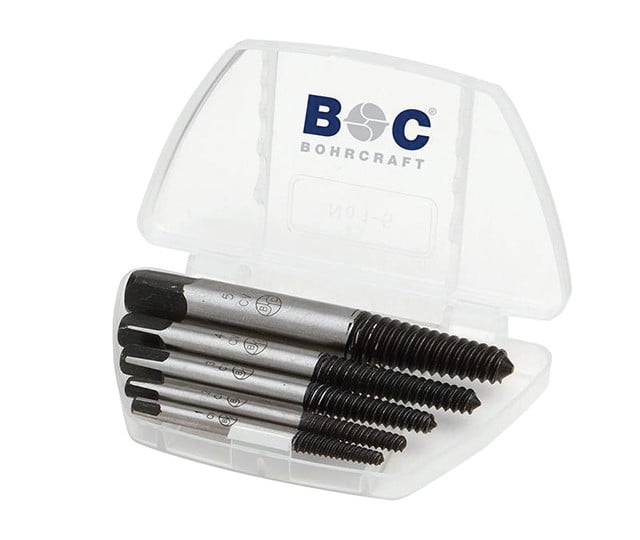 Set extractoare suruburi rupte M3-M8 1-5/5 buc