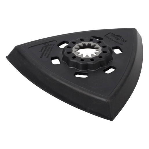 Suport Wolfcraft 4247000, "Expert", triunghiular, sistem de prindere cu scai, dimensiunea de 95 mm