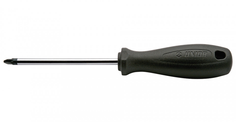 Surubelnita profil Pozidrive (PZ) maner polipropilena, cromata, PZ 2X100