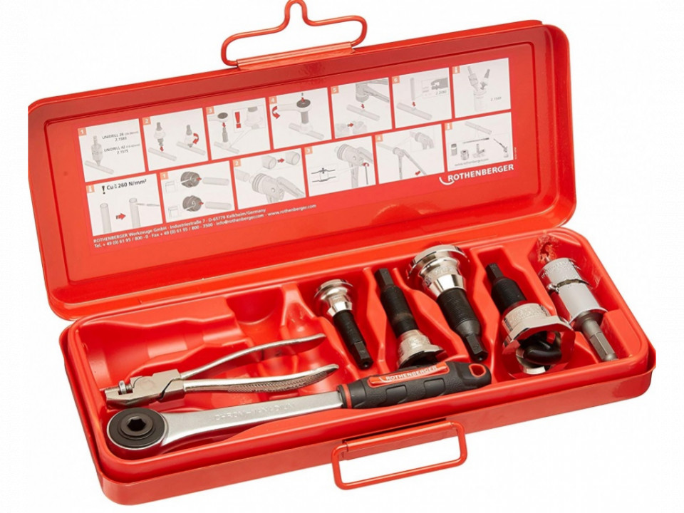 Tee-Extractor Set, 12-14-16-18-22mm