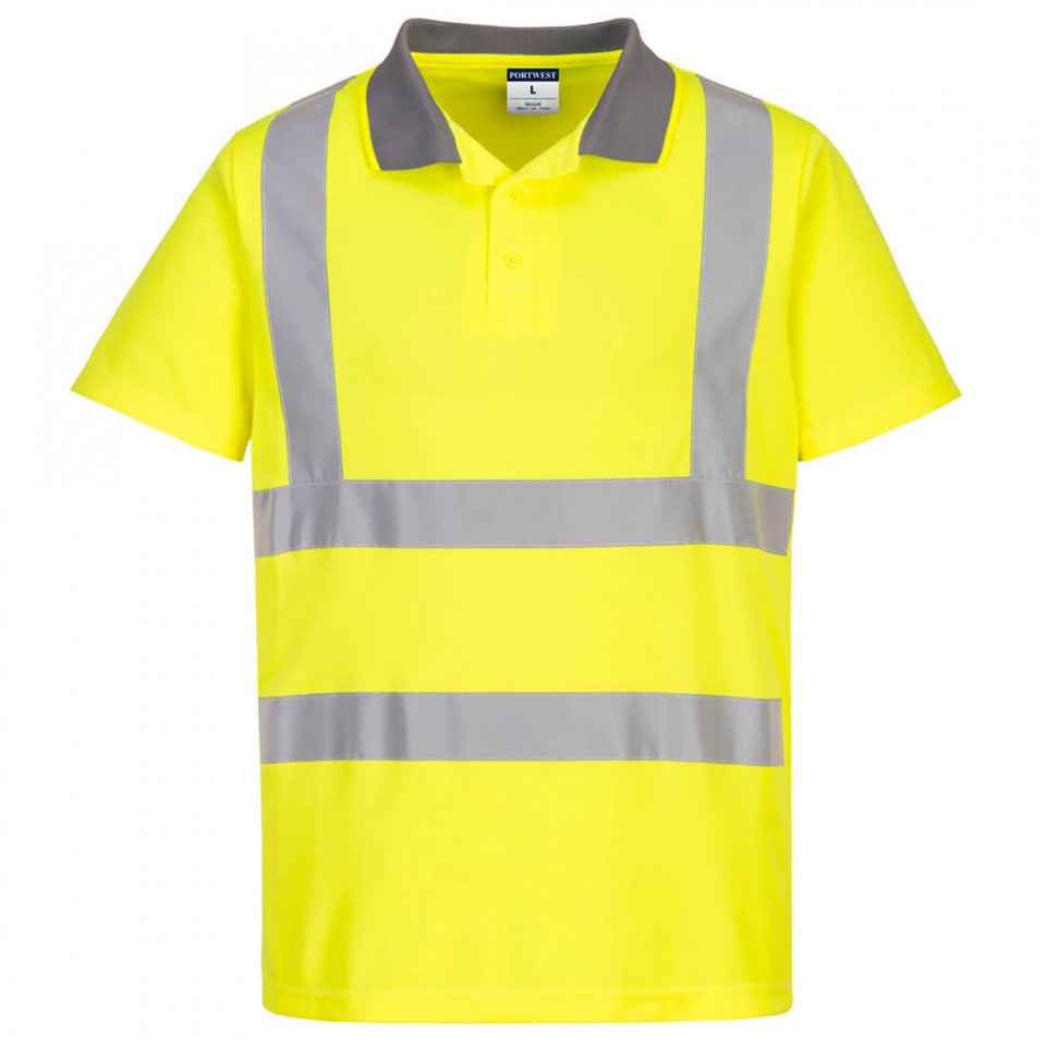 Tricou Polo Eco Hi-Vis S/S (pachet de 6) EC10