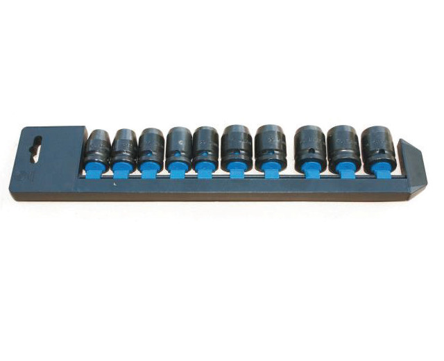Trusa 8 piese OZAT capete tubulare de impact scurte 3/8" 8-19mm