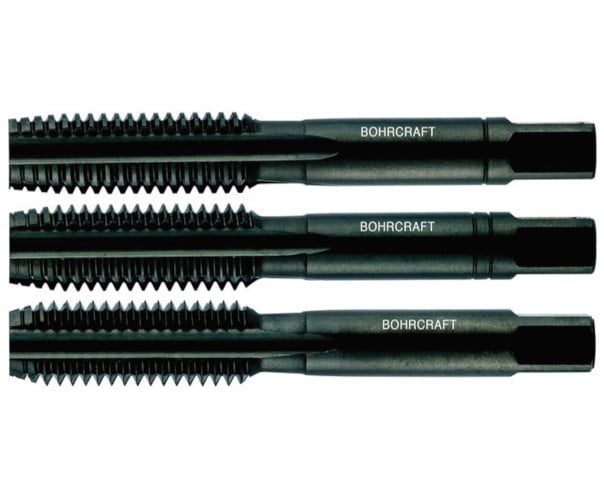 4110 Tarozi pentru filetare manuala, pas normal, DIN 352, HSS-E (5% Co) VAP, 3 buc/set, DIM M 16