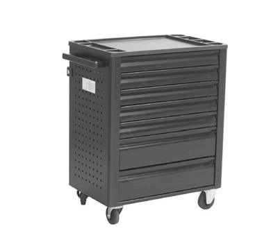 940E4/1L-BLACK Carucior de scule "EUROSTYLE"
