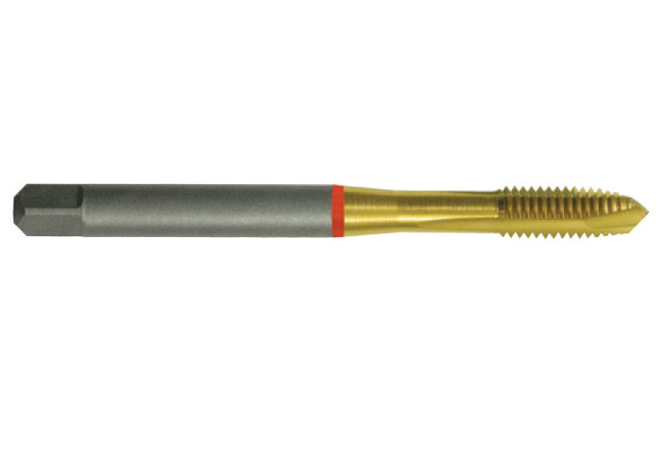 960ST21 Tarozi lungi de masina, pas normal / fin, DIN 371/376/374,Forma B, TiN, DIM M 3 x 0.50 mm