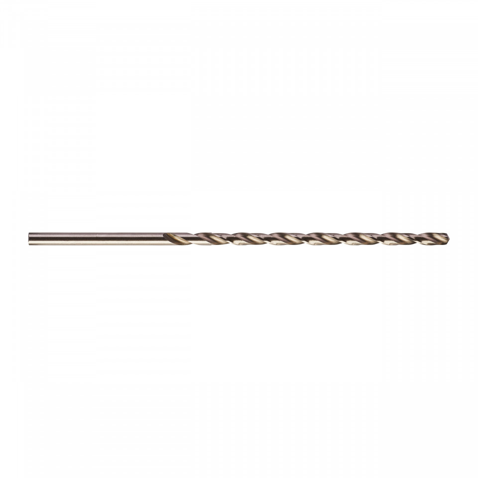 Burghie lungi MILWAUKEE HSS Ground pentru metal - DIN 340 Ø 3.5x73x112 mm - set 10 buc