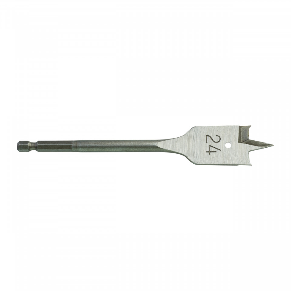 Burghie plate Milwaukee (Tijă prindere: ¼″ Hex, Ø (mm): 24, Lungime totală (mm): 152)