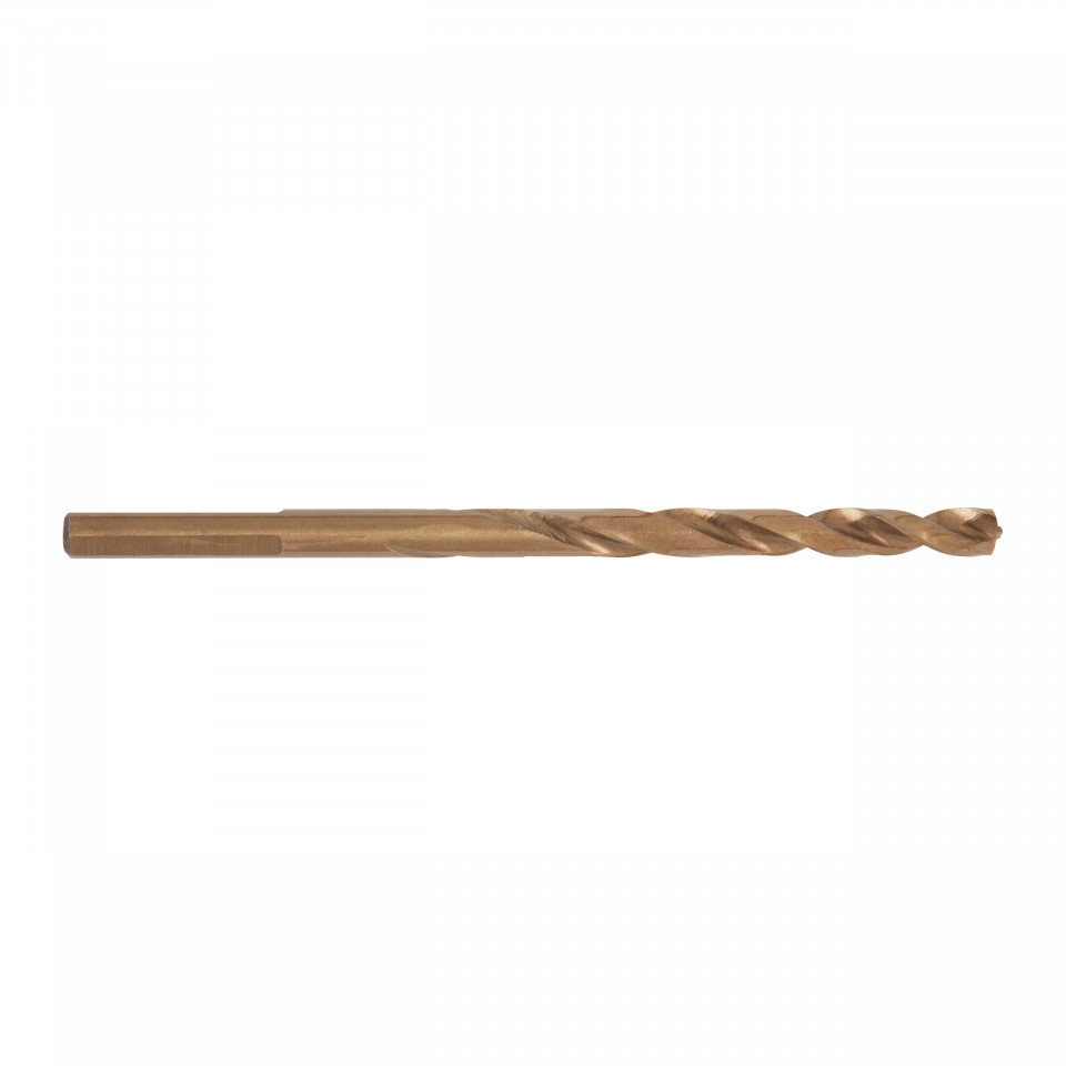 Burghie RED COBALT pentru metal - DIN 338 Milwaukee Ø 4.8x52x86 mm - blister 1 buc