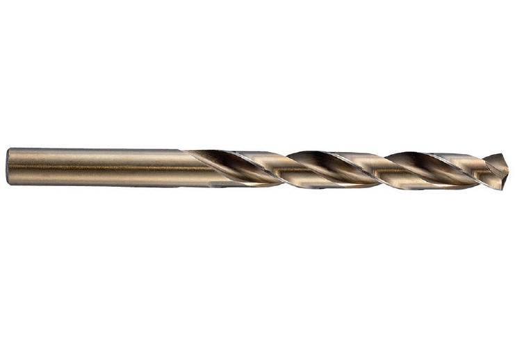 Burghie scurte metal DIN338 HSS Co gold 12.5x101x151 mm