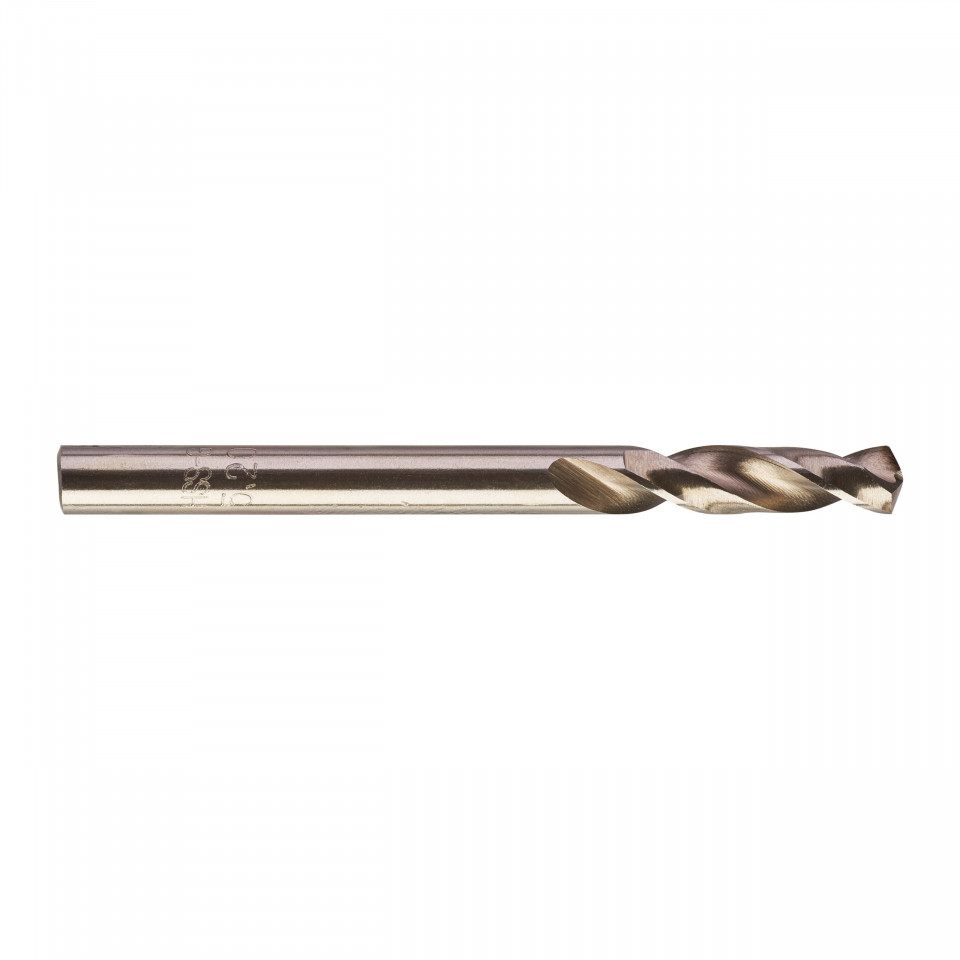 Burghie scurte MILWAUKEE HSS Ground pentru metal - DIN 1897 Ø 5.2x26x62 mm - set 10 buc