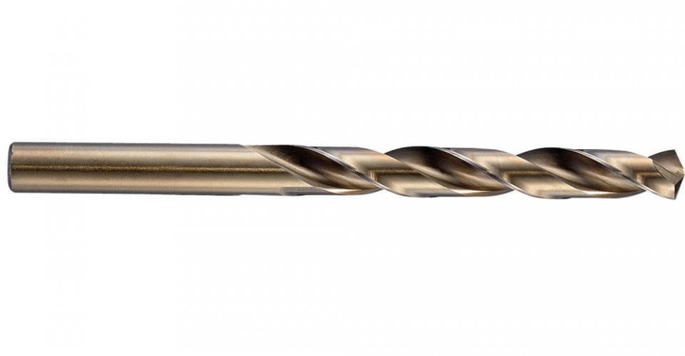 Burghiu cilindric scurt TIVOLY pentru metal DIN 338 HSS-E ( Co 5% ) tip N, tratament special "Gold", 1.75mm