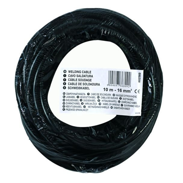 Cablu de sudura Telwin 802574, sectiune 10 mm2, lungime 10 m
