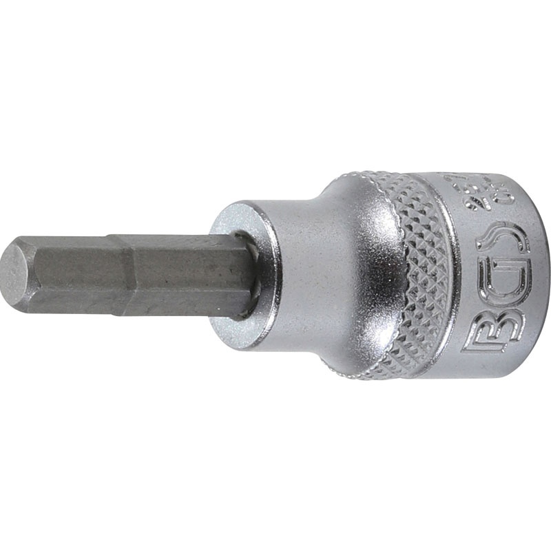 Capat cheie tubulara 3/8" cu varf imbus 6.0 mm, 48 mm