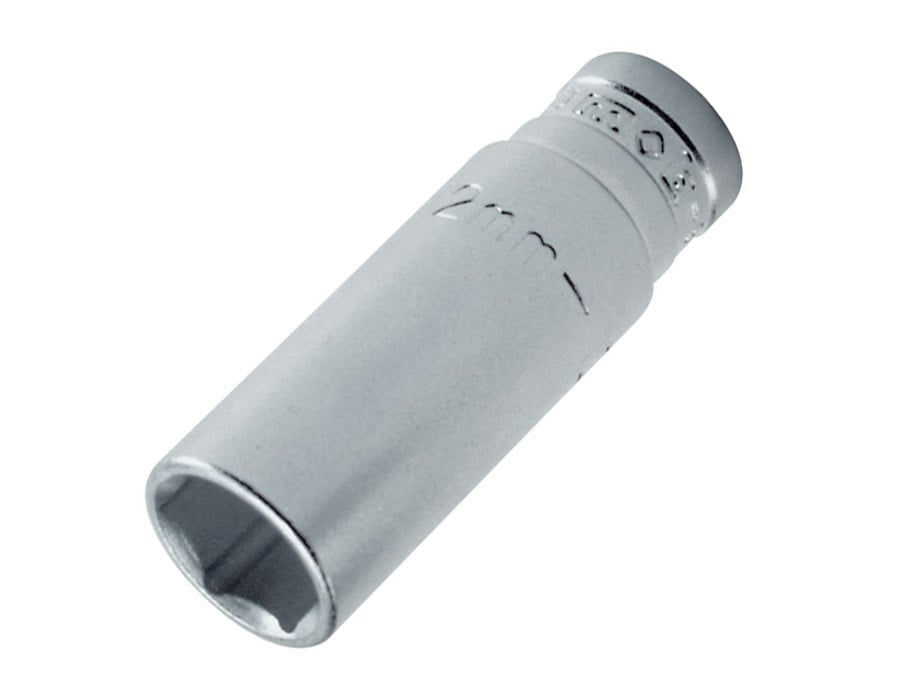 Capete chei tubulare lungi cu simplu hexagon MOB 1/4” - SH - 7 mm