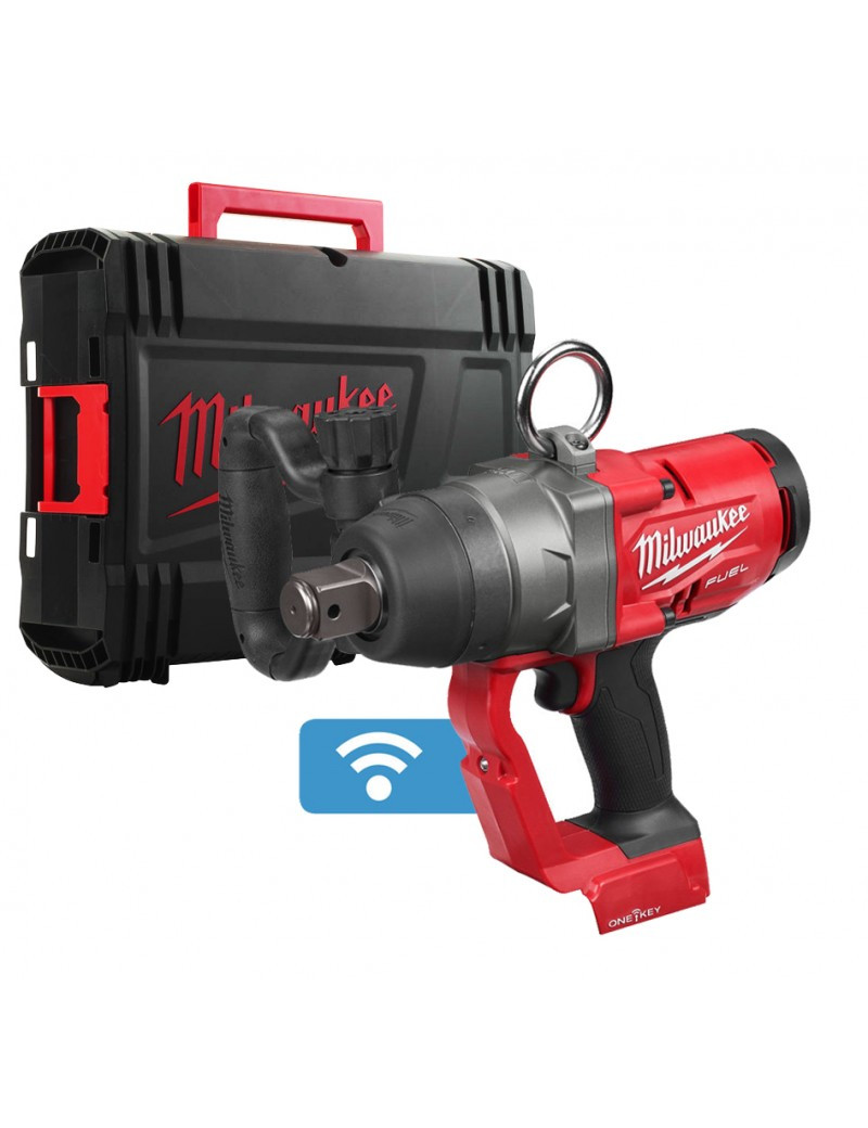 Cheie cu impact 1″ Milwaukee M18 FUEL™ ONEFHIWF1-0X, cuplu 2400 Nm, livrata fara acumulatori, valiza