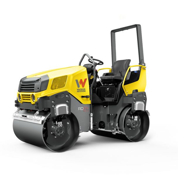 Cilindru vibro-compactor Wacker Neuson RD24-100, 2475 kg, Kubota, 1000 mm
