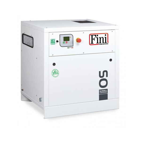Compresor aer Fini OS 5.5-10, 5.5 kW, 10 bar, 460 l/min aer refulat