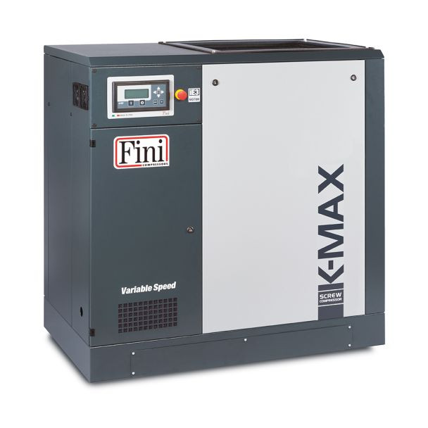 Compresor cu surub, turatie variabila, Fini K-MAX 38-10 VS, 37 kW, 10 bar, 5400 /1720 l/min