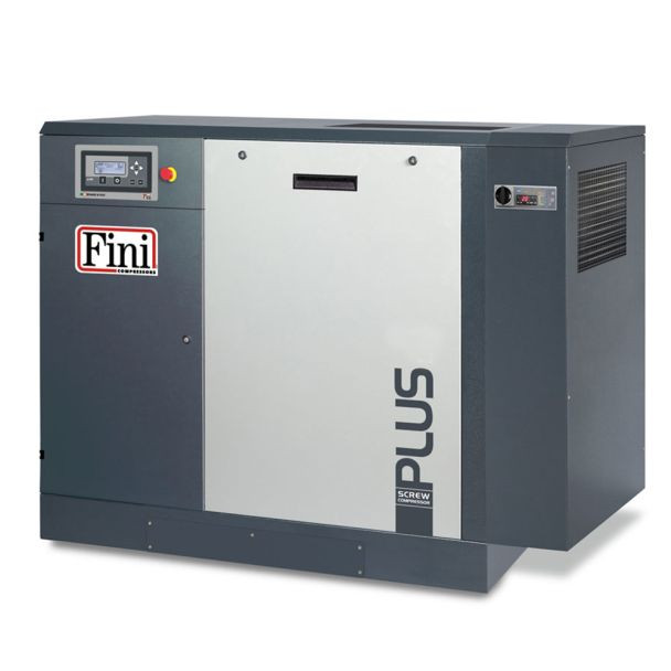 Compresor cu surub, turatie variabila Fini PLUS 38-08 ES VS, 400 V, 37 kW, 8bar, 6000 l/min, cu uscator