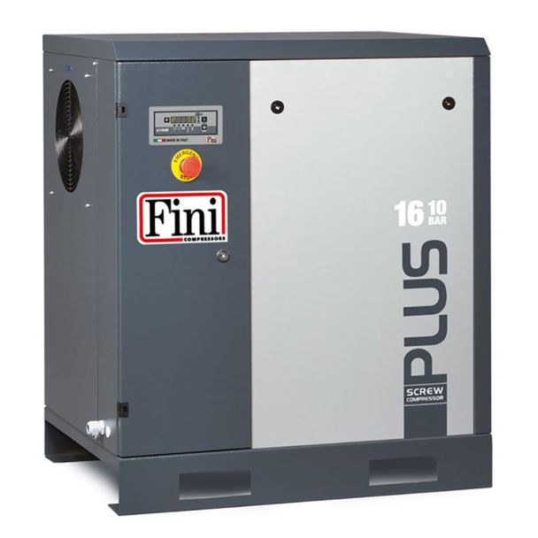 Compresor de aer cu surub Fini PLUS 16-10, 400 V, 15 kW, 10 bar, 2050 l/min
