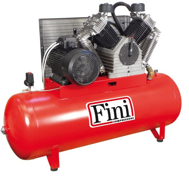 Compresor de aer Fini BKV50-500F-20 SD 1", 500 l, 15 kW, 11 bar, 2148 l/min