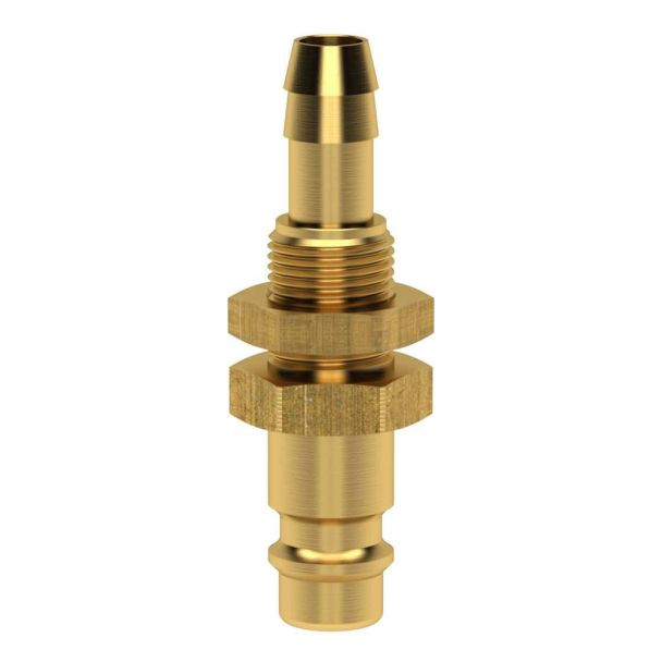 Cupla rapida standard tata Ludecke ES_10_SSV, DN 7.2, prindere furtun 10 mm