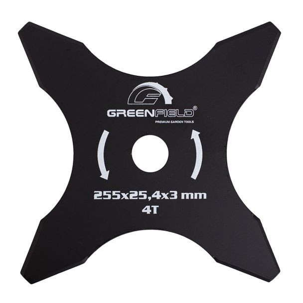 Cutit cu 4 dinti Greenfield GA-DISC_4T_3 mm, 255x3x25.4 mm