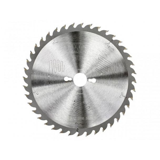 Disc Dewalt DT4322 pentru fierastrau circular, D 250x30x3.0 mm, 40 dinti, pentru taiere universala, seria Extreme