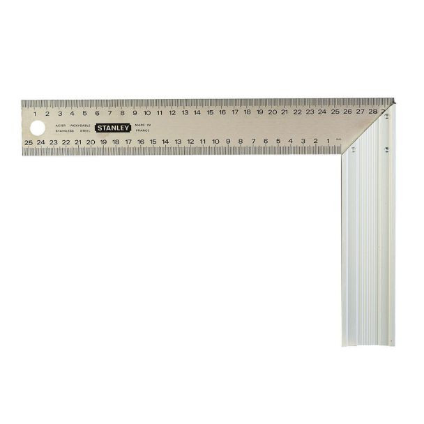 Echer metalic gradat Stanley 1-45-686, pentru dulgherie, 300 x 200 mm