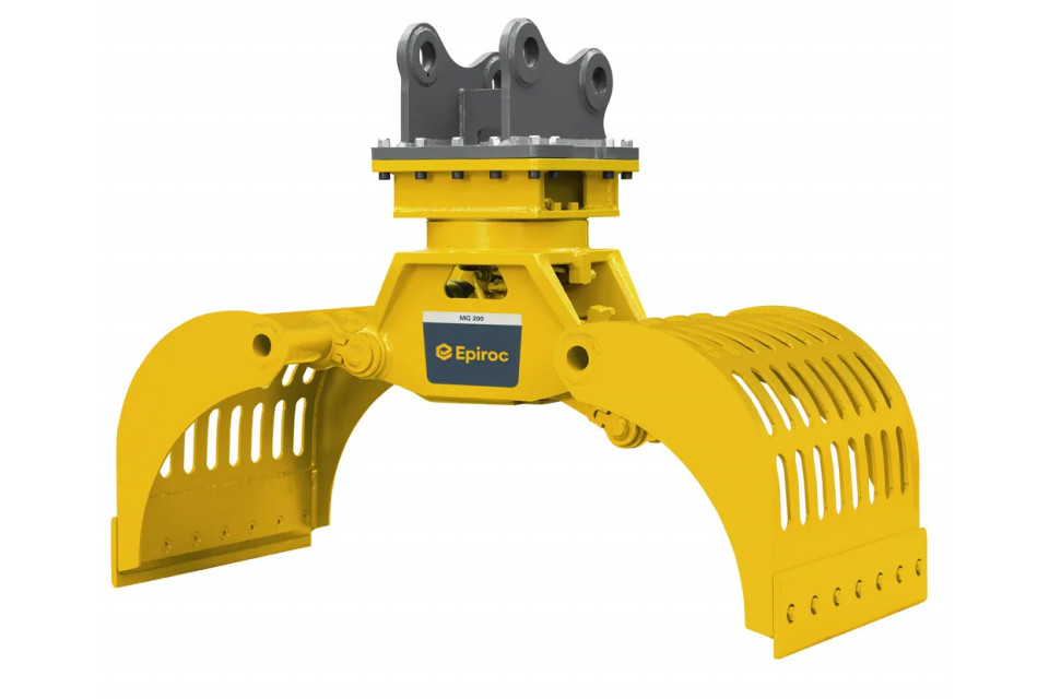 Gheara multi-funcțională Husqvarna DXR Grappler MG200, deschidere 900mm, volum 70 L, 169 kg