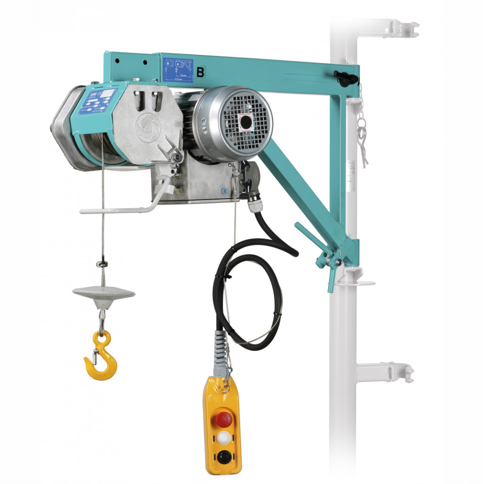 Imer, Electropalan TRVK 200 N, sarcina maxima 200 kg, inaltime maxima 50 m, motor 230V, 1.1 kW