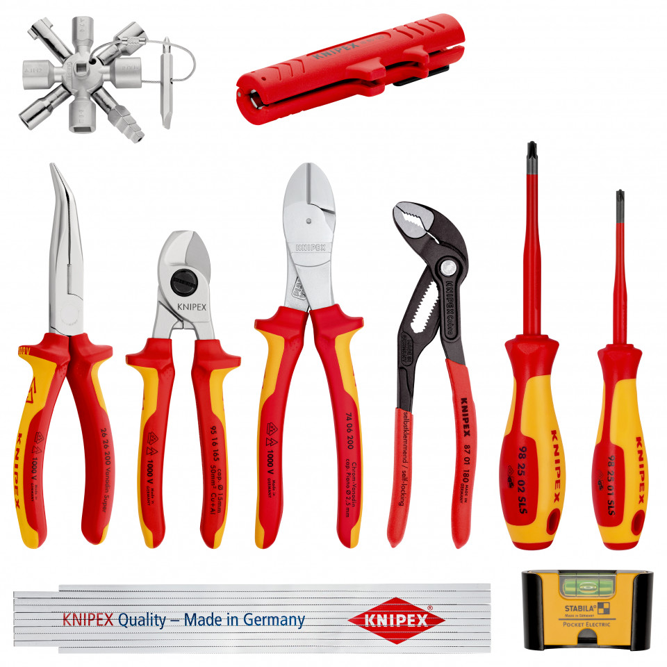 KNIPEX 00 20 90 V01 Set prelungitor Electro 1