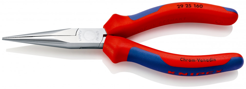 KNIPEX 29 25 160 Clești de telefonie cu manşoane multicomponent cromat 160 mm