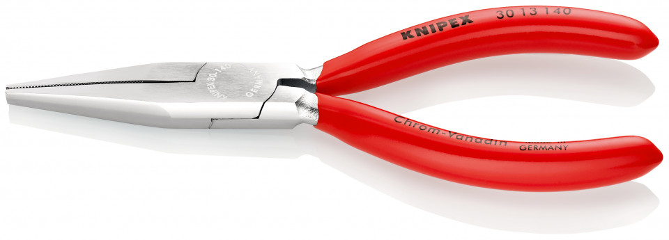 KNIPEX 30 13 140 Patent cu cioc lung acoperite cu plastic cromat 140 mm