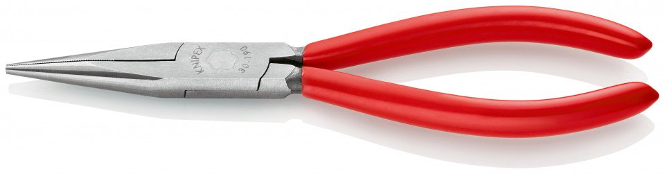 KNIPEX 30 21 190 Patent cu cioc lung acoperite cu plastic vopsit negru 190 mm