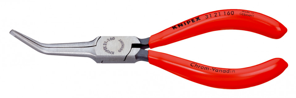 KNIPEX 31 21 160 Clește de prindere (clește-ac) acoperite cu plastic vopsit negru 160 mm