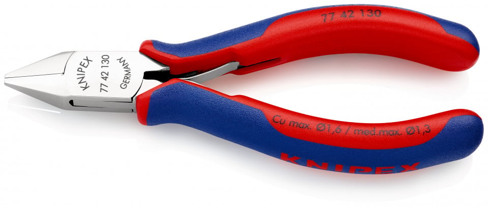 KNIPEX 77 42 130 Șfic pentru instalații electronice cu manşoane multicomponent 130 mm