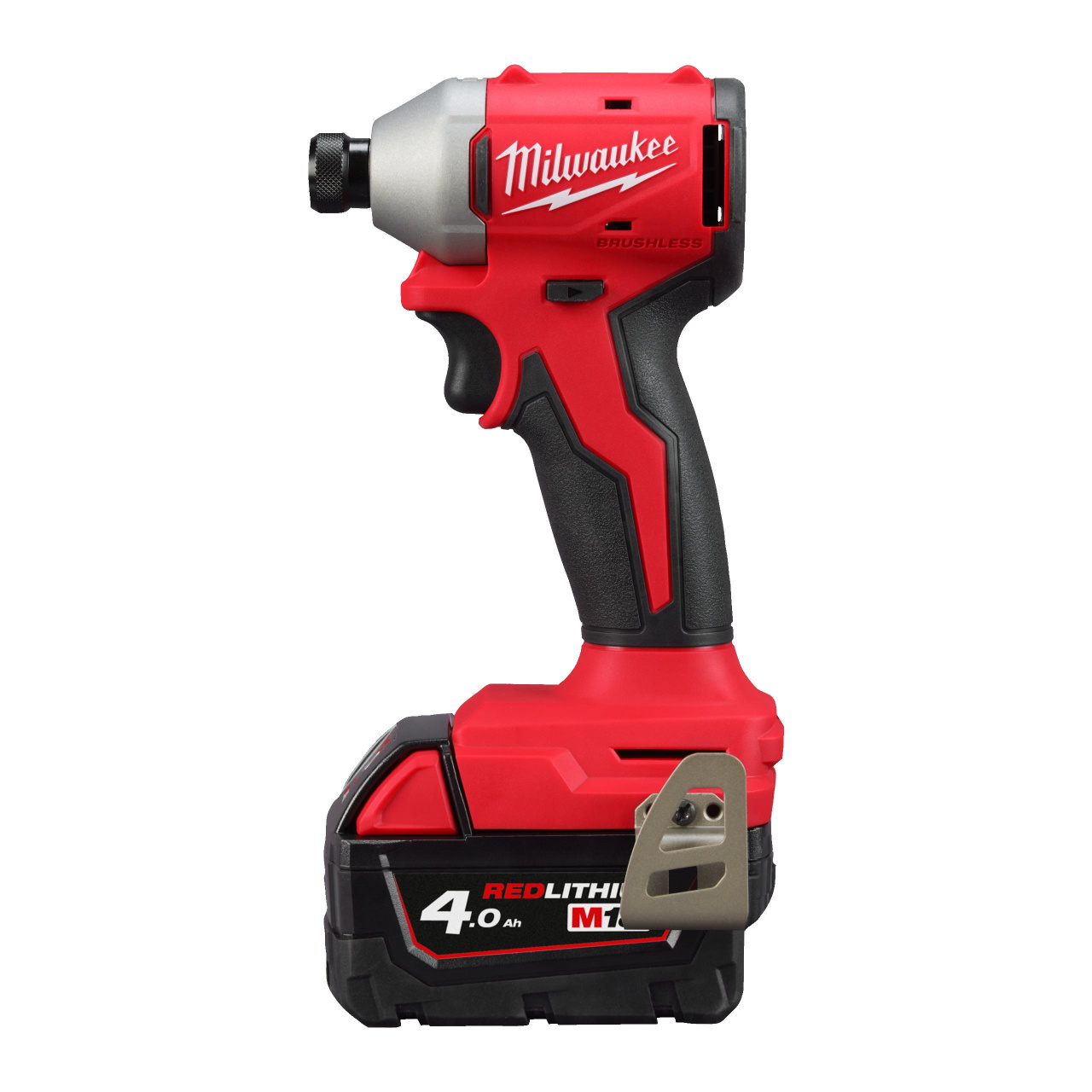 M18 BLIDRC-402C Mașină de înșurubat cu impact, cu motor fără perii 1/4˝ Hex, cuplu 190 Nm, 2 baterii, incarcator, valiza