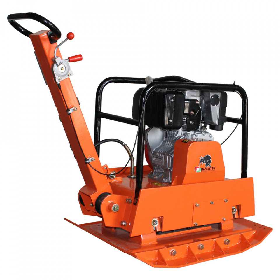 Placa compactoare reversibila PCR 255-H, 38 kN, motor Honda, benzina 13 cp, greutate 255 kg