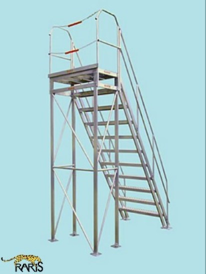 Platforma RARIS fixa 60°, incarcarea maxima: 400 kg, tip PF60