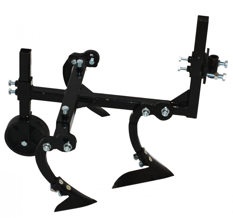 ProGARDEN PRO-PRS20-45 prasitoare cu roata limitatoare adancime pentru motocultor, 20cm distanta intre randuri, tija 45cm