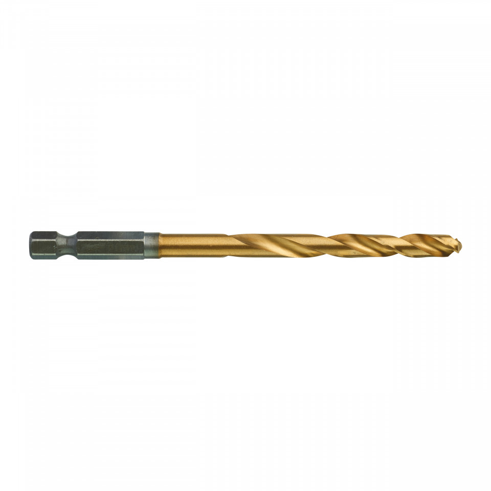RED HEX - Burghie SHOCKWAVE™ HSS-Ground Titan pentru metal Milwaukee Ø 6x63x105 mm - blister 1 buc