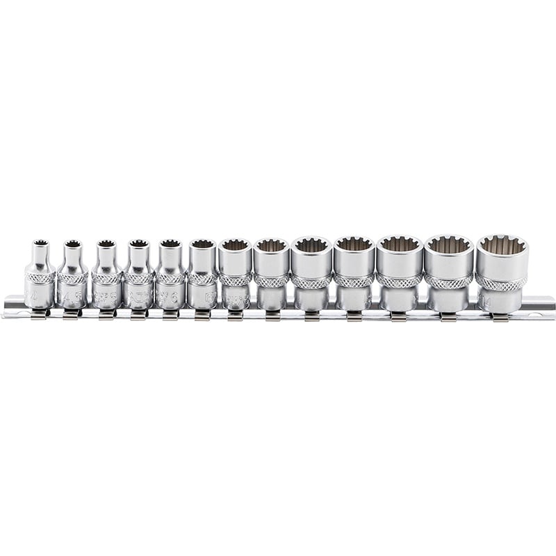 Set 13 chei tubulare "Gear Lock" 1/4", 4 - 14 mm