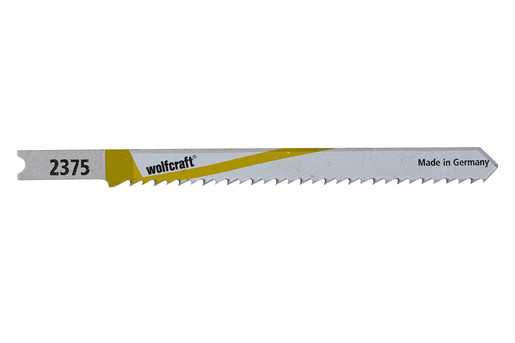 Set 2 panze pentru fierastrau pendular Wolfcraft 2375000, prindere in U, pentru lemn / plastic, adancime taiere 30 mm