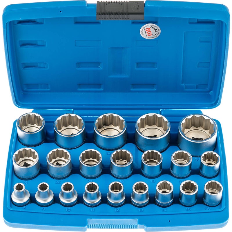 Set 21 chei tubulare 1/2", 8 - 36 mm