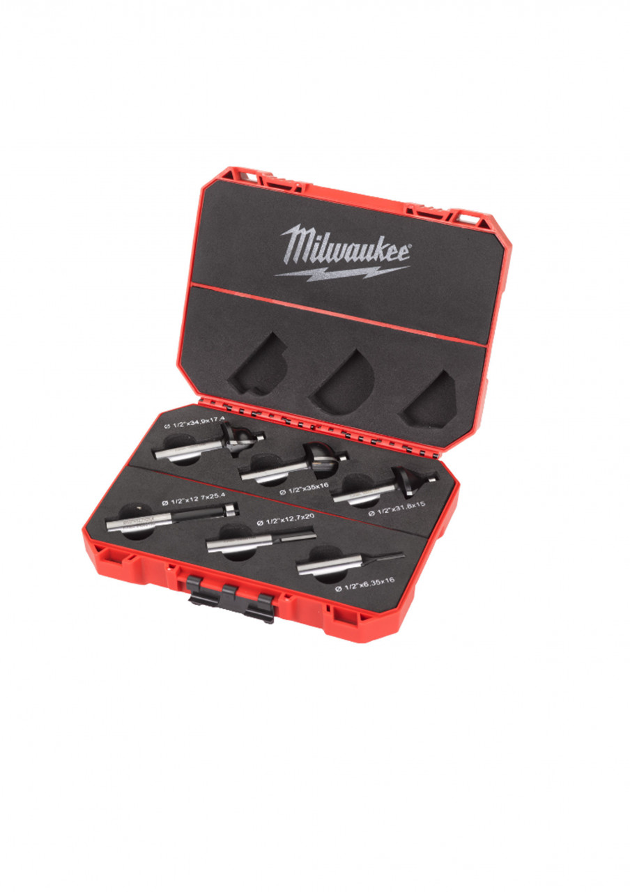 Set cu 6 capete frezat 12.7mm